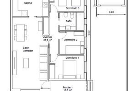Semi detached in Orihuela Costa